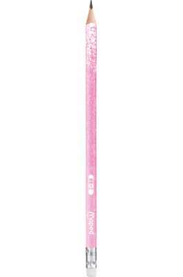 Maped Μολύβι Black Peps HB Glitter (851804)