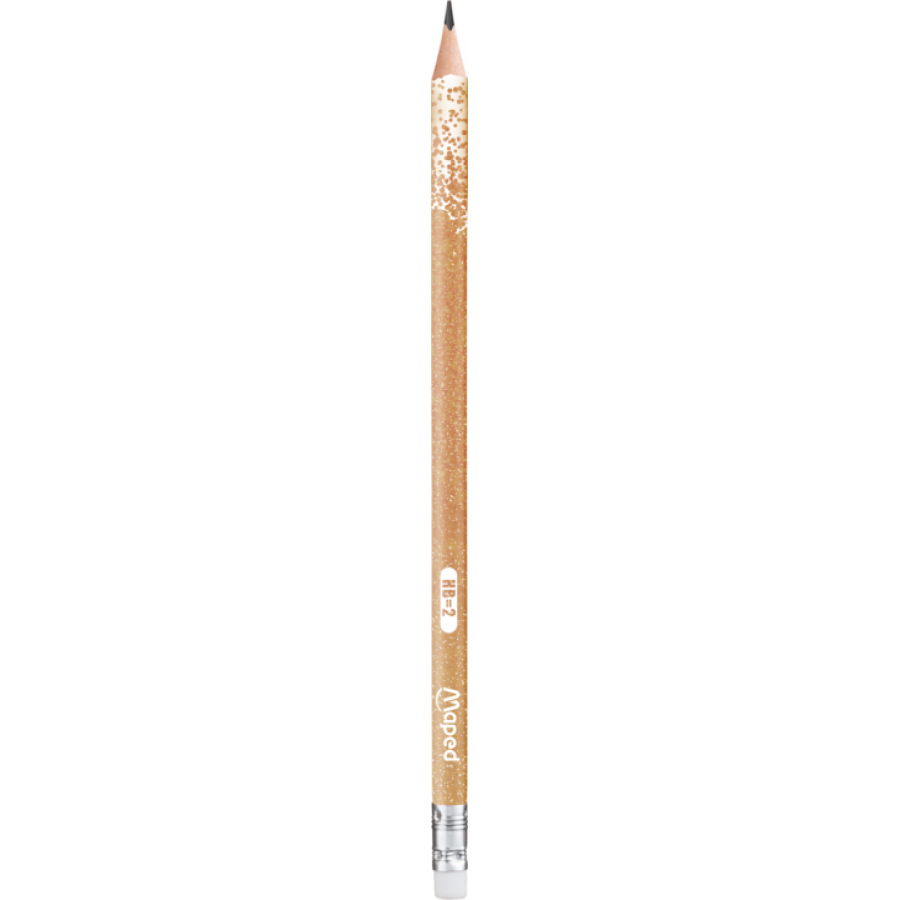 Maped Μολύβι Black Peps HB Glitter (851804) Maped Μολύβι Black Peps HB Glitter (851804)