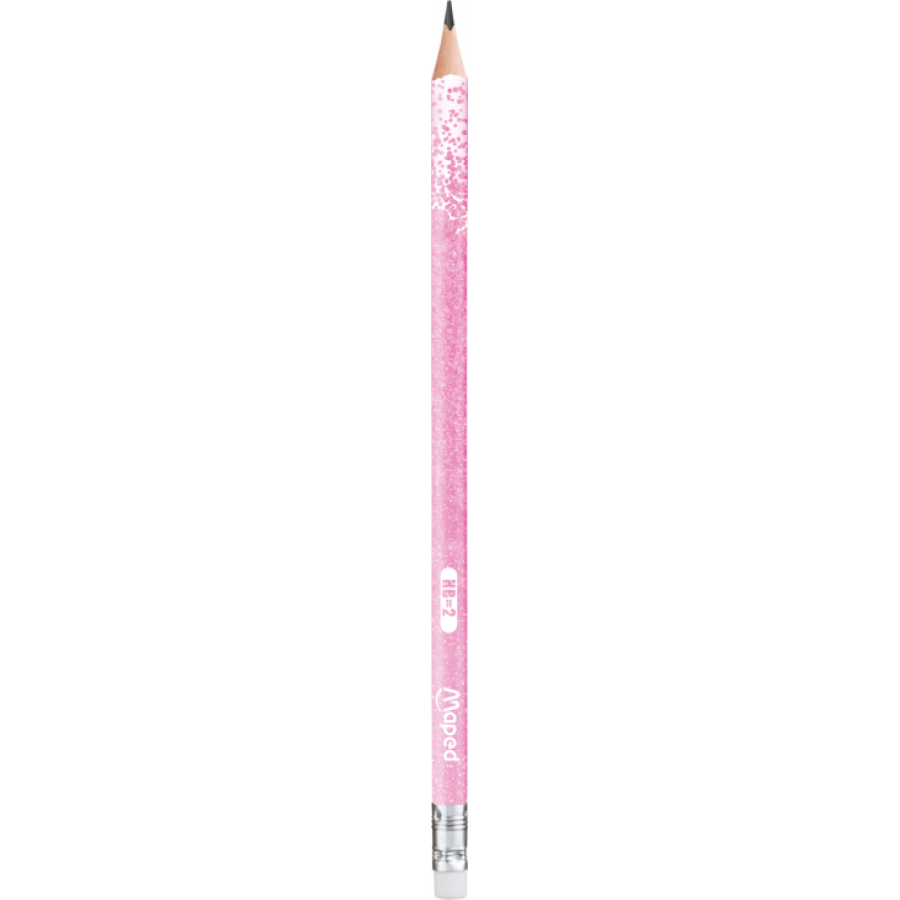 Maped Μολύβι Black Peps HB Glitter (851804) Maped Μολύβι Black Peps HB Glitter (851804)