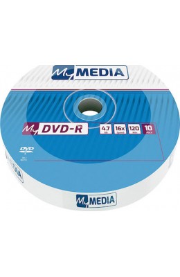 My Media Εγγράψιμα DVD-R 16x 4.7GB 10τμχ