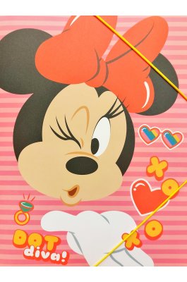 Gim Ντοσιέ Πλαστικό με Λάστιχο A4 Minnie (34037515) Gim Ντοσιέ Πλαστικό με Λάστιχο A4 Minnie (34037515)