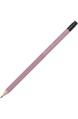 Faber-Castell Grip 2001 Μολύβι 2B με Γόμα Ροζ (217237)