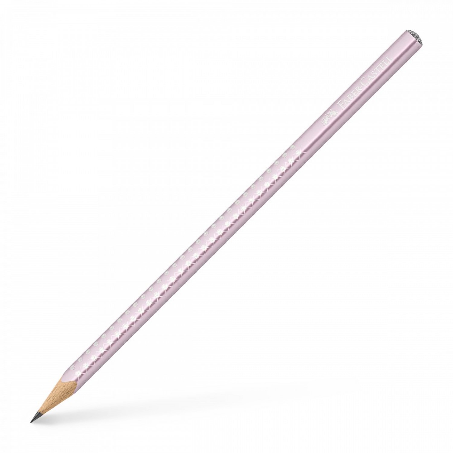 Faber-Castell Sparkle Μολύβι B Μεταλλικό Ροζ (118261)