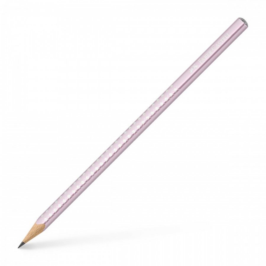 Faber-Castell Sparkle Μολύβι B Μεταλλικό Ροζ (118261) Faber-Castell Sparkle Μολύβι B Μεταλλικό Ροζ (118261)