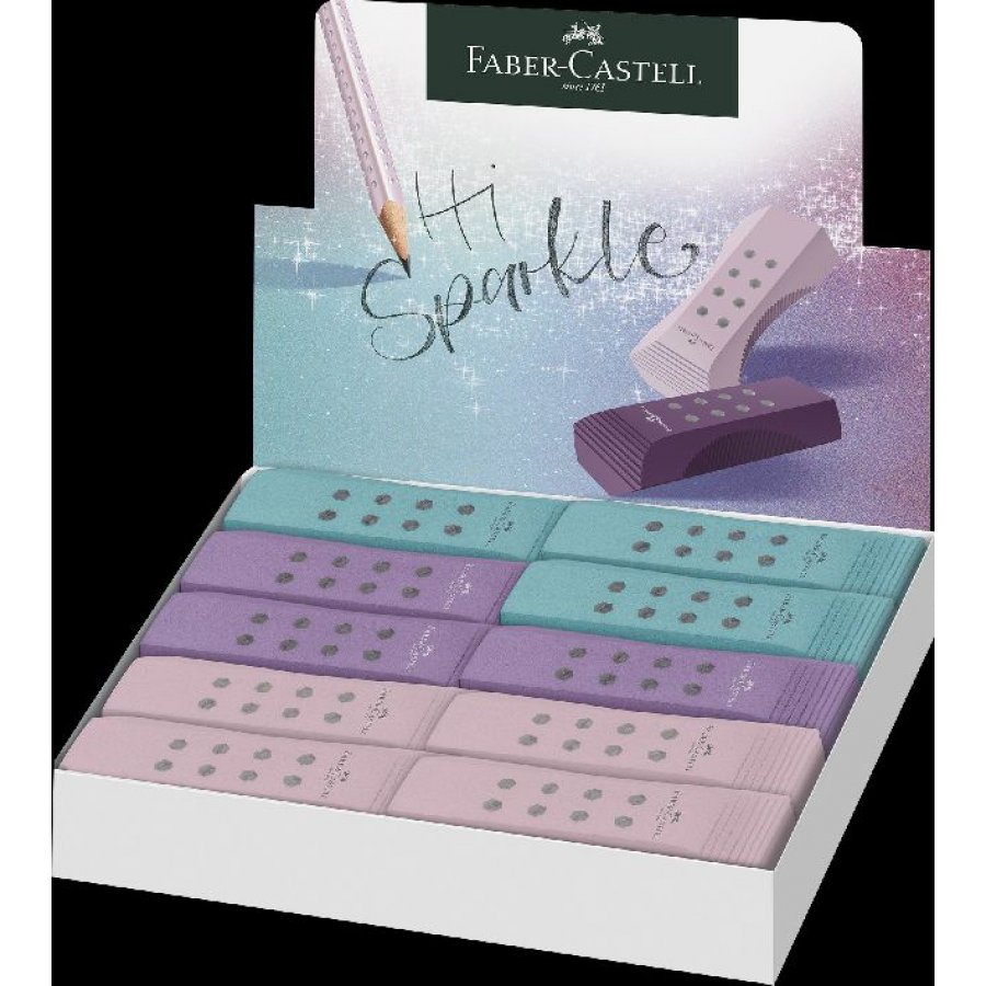 Faber Castell – Γόμα Roll-On Sparkle Παστέλ σε 3 Χρώματα (187310) Faber Castell – Γόμα Roll-On Sparkle Παστέλ σε 3 Χρώματα (187310)