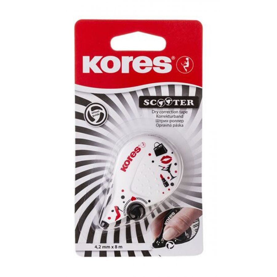 Kores Διορθωτική Ταινία Scooter 4.2 mm x 8 m (84972) Kores Διορθωτική Ταινία Scooter 4.2 mm x 8 m (84972)