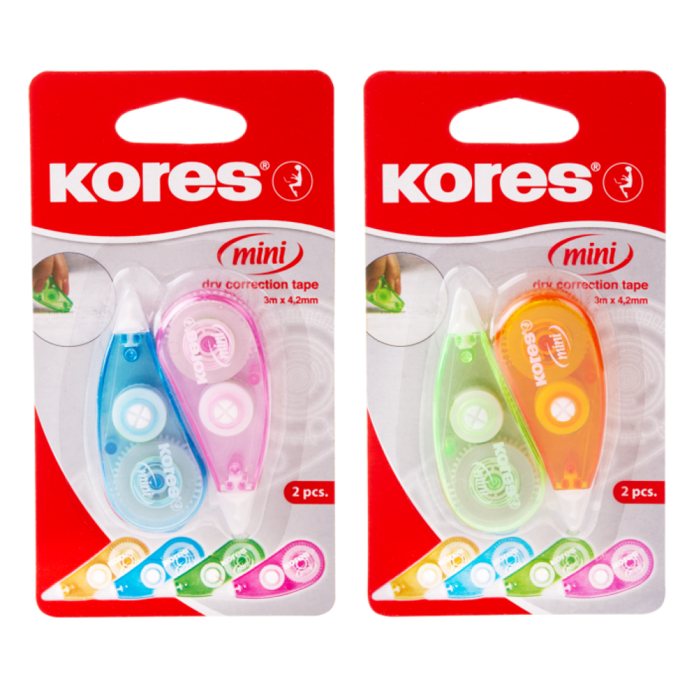Kores Διορθωτική Ταινία Scooter 5 mm x 5 m Σετ 2 τμχ (84121) Kores Διορθωτική Ταινία Scooter 5 mm x 5 m Σετ 2 τμχ (84121)