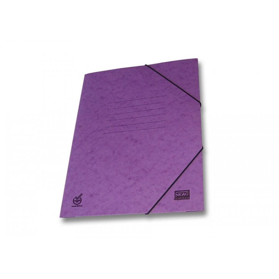 Skag Ντοσιέ Πρεσπάν με Λάστιχο 25 x 35cm Μωβ Skag Ντοσιέ Πρεσπάν με Λάστιχο 25 x 35cm Μωβ