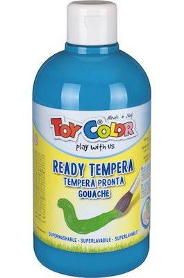 Toy Color Ready Τέμπερα Ζωγραφικής Τιρκουάζ σε Μπουκάλι 500ml (0551018) Toy Color Ready Τέμπερα Ζωγραφικής Τιρκουάζ σε Μπουκάλι 500ml (0551018)