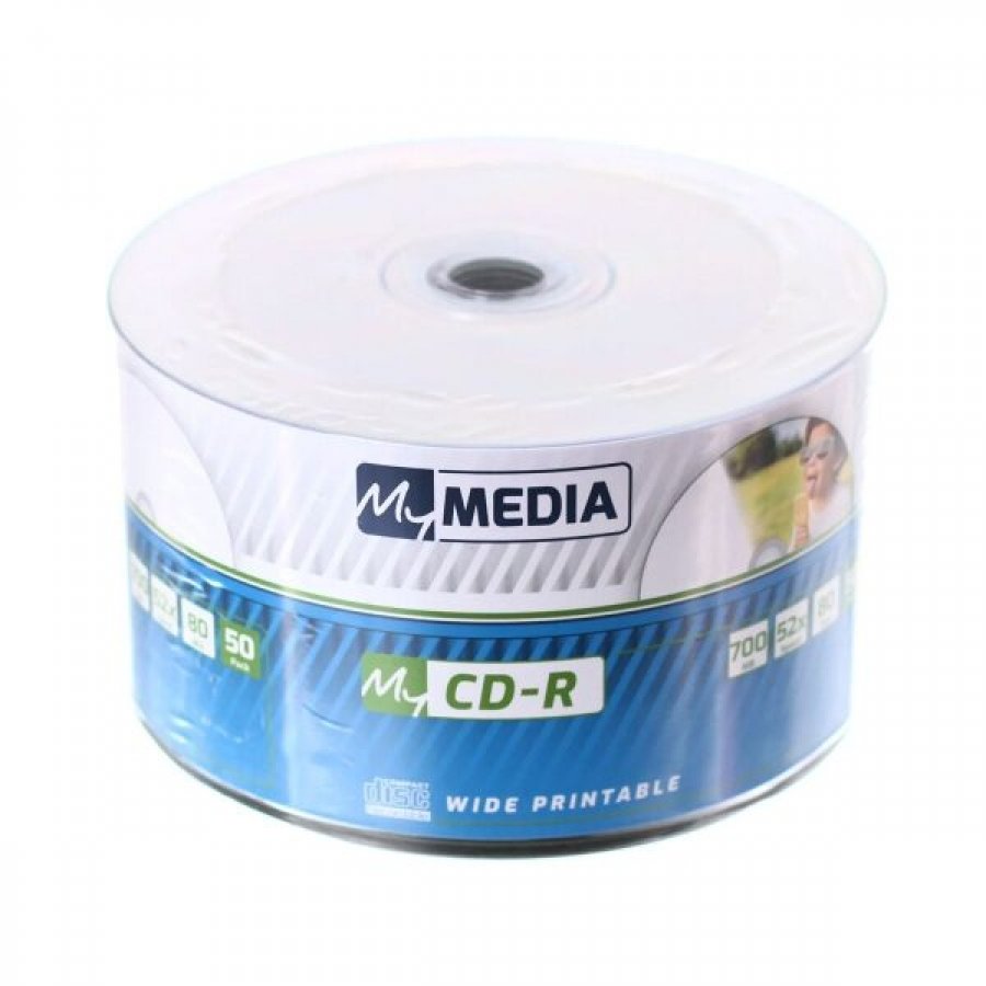 My Media Εγγράψιμα CD-R 52 x 700 MB 50τμχ (69201) My Media Εγγράψιμα CD-R 52 x 700 MB 50τμχ (69201)