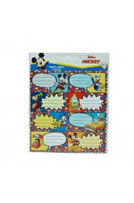Gim Ετικέτες Τετραδίων Mickey Mouse 8τμχ (77300446) Gim Ετικέτες Τετραδίων Mickey Mouse 8τμχ (77300446)