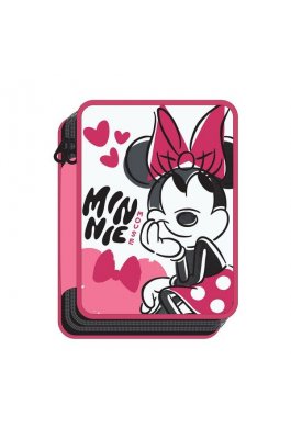 Gim Κασετίνα Γεμάτη Minnie Bow με 2 Θήκες (340-36100) Gim Κασετίνα Γεμάτη Minnie Bow με 2 Θήκες (340-36100)