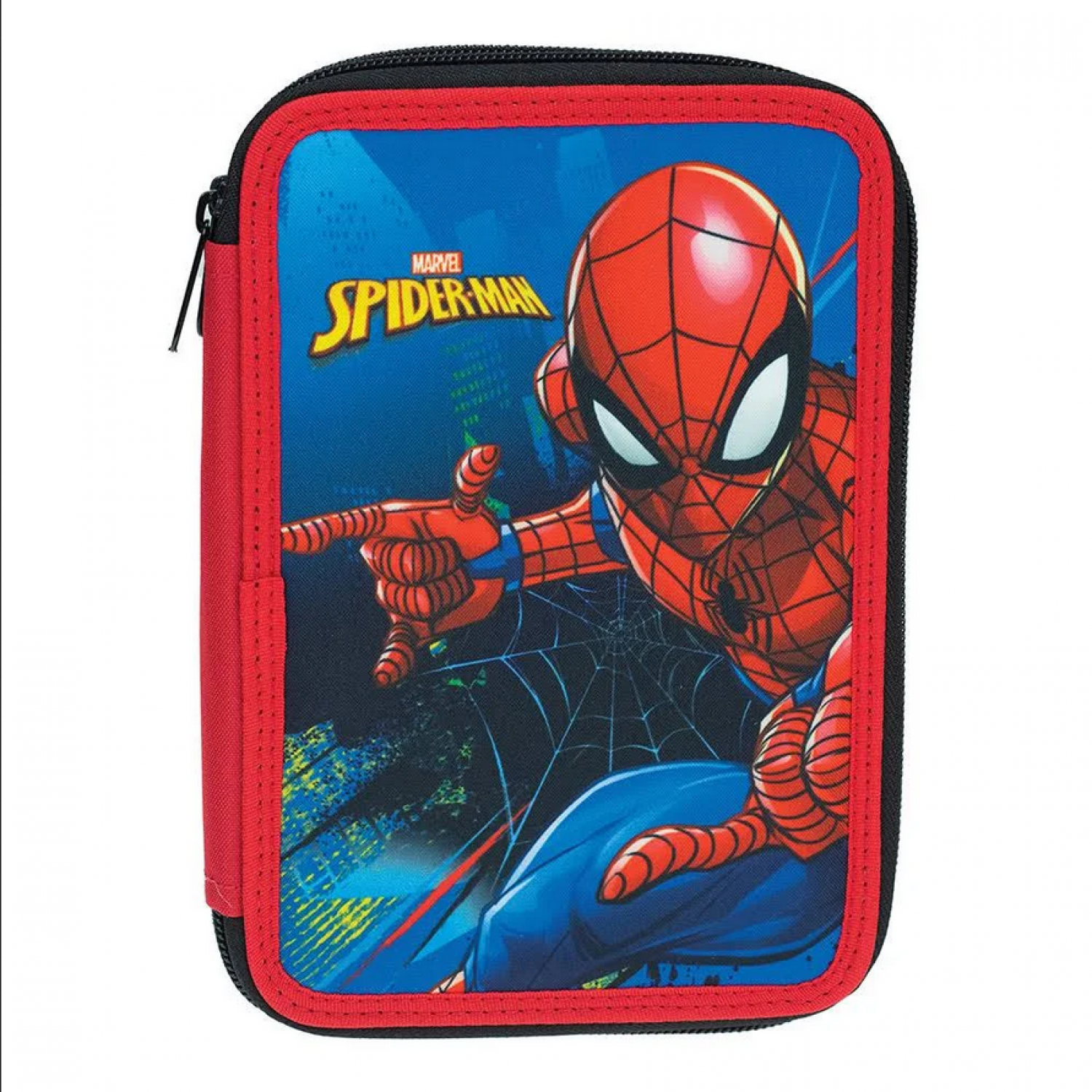 Gim Κασετίνα Γεμάτη Spiderman Blue Net με 2 Θήκες (33704100)
