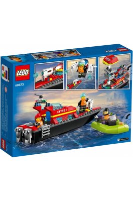 Lego City Fire Rescue Boat (60373) Lego City Fire Rescue Boat (60373)