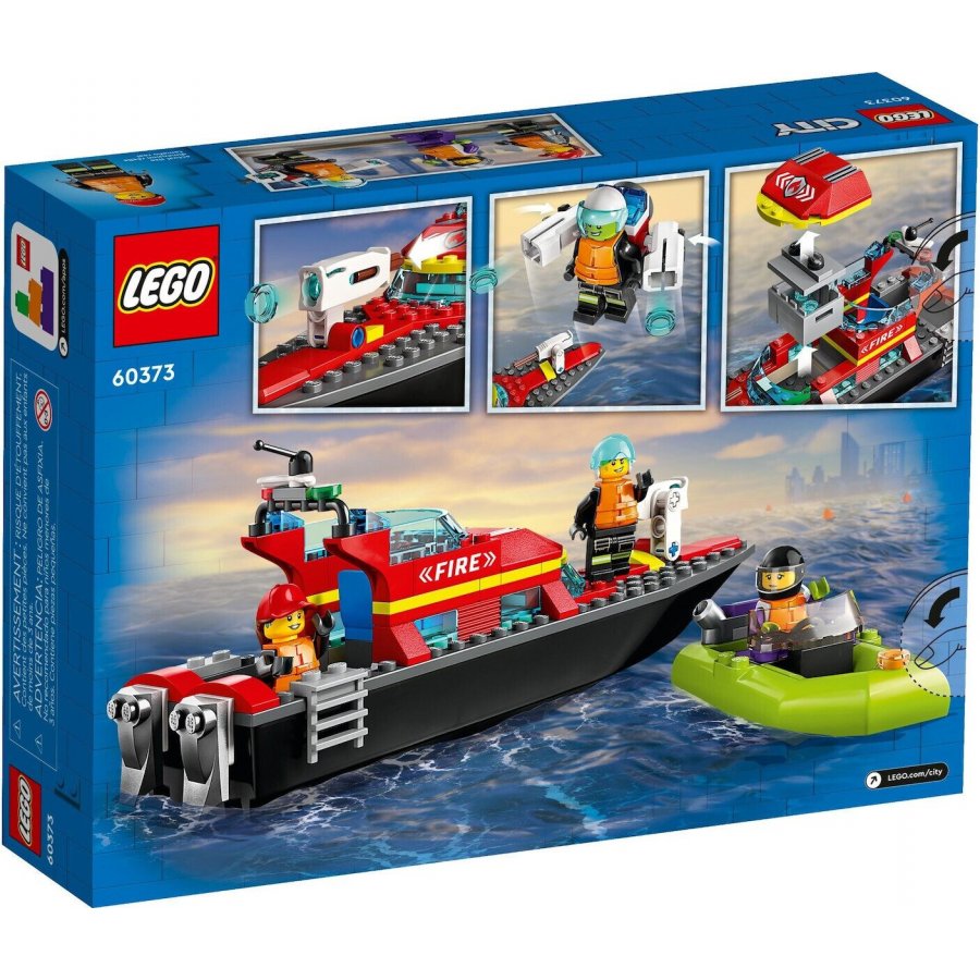 Lego City Fire Rescue Boat (60373) Lego City Fire Rescue Boat (60373)