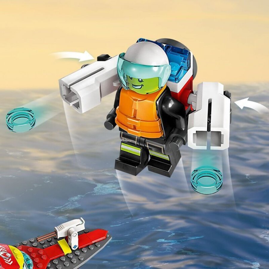 Lego City Fire Rescue Boat (60373) Lego City Fire Rescue Boat (60373)