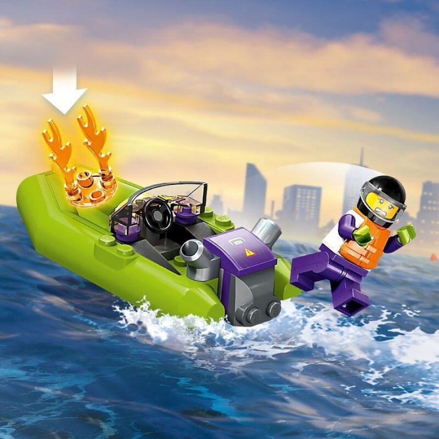 Lego City Fire Rescue Boat (60373) Lego City Fire Rescue Boat (60373)