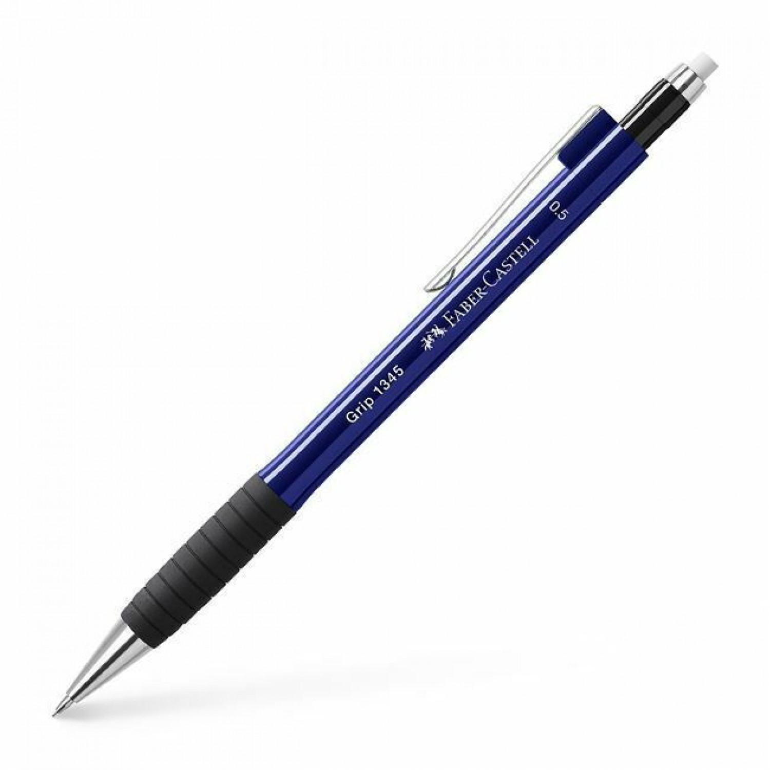 Faber-Castell Μηχανικό Μολύβι 0.7mm με Γόμα Μπλε Μαύρο (134755) Faber-Castell Μηχανικό Μολύβι 0.7mm με Γόμα Μπλε Μαύρο (134755)