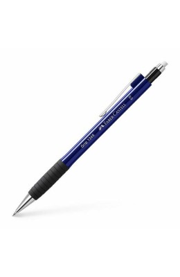 Faber-Castell Μηχανικό Μολύβι 0.7mm με Γόμα Μπλε Μαύρο (134755)