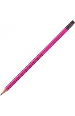 Faber-Castell Grip 2001 Μολύβι με Γόμα Ματζέντα