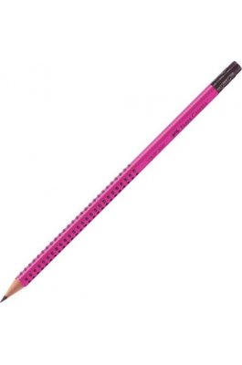 Faber-Castell Grip 2001 Μολύβι με Γόμα Ματζέντα Faber-Castell Grip 2001 Μολύβι με Γόμα Ματζέντα