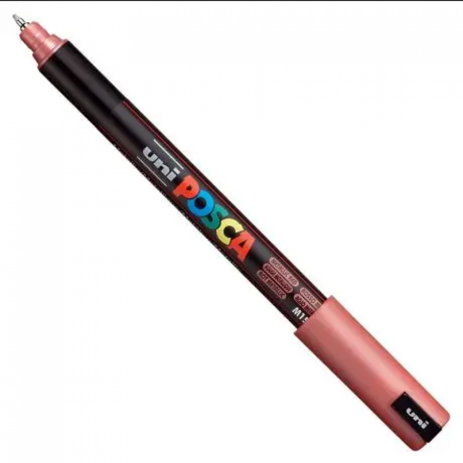 Uni-Ball Posca Μαρκαδόρος Σχεδίου 0.7mm Κόκκινο Μεταλλικό (PC1MR) Uni-Ball Posca Μαρκαδόρος Σχεδίου 0.7mm Κόκκινο Μεταλλικό (PC1MR)