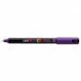 Uni-Ball Posca Μαρκαδόρος Σχεδίου 0.7mm Μωβ (PC1MR) Uni-Ball Posca Μαρκαδόρος Σχεδίου 0.7mm Μωβ (PC1MR)