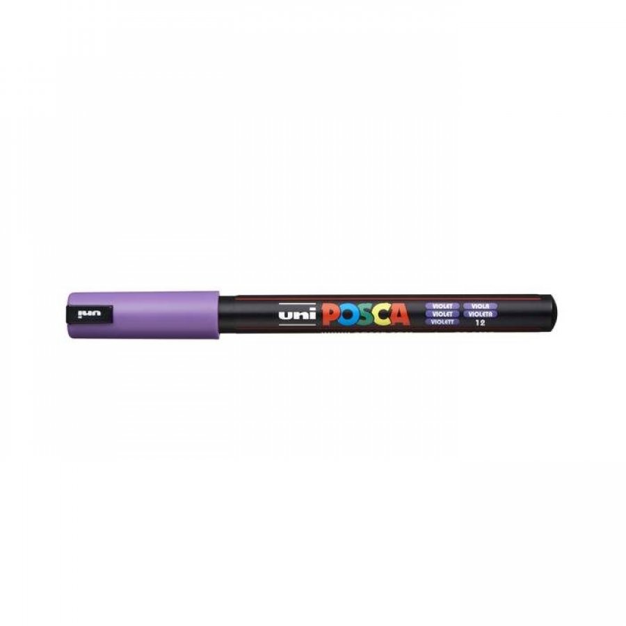 Uni-Ball Posca Μαρκαδόρος Σχεδίου 0.7mm Μωβ (PC1MR) Uni-Ball Posca Μαρκαδόρος Σχεδίου 0.7mm Μωβ (PC1MR)