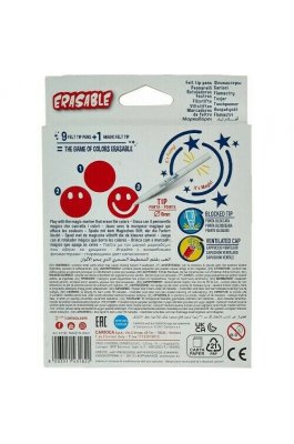 Carioca Magic Erasable Μαγικοί Μαρκαδόροι Ζωγραφικής σε 10 Χρώματα (43182) Carioca Magic Erasable Μαγικοί Μαρκαδόροι Ζωγραφικής σε 10 Χρώματα (43182)