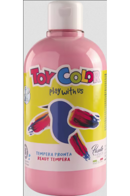 Toy Color Ready Τέμπερα Ζωγραφικής Ροζ σε Μπουκάλι 500ml (0551006) Toy Color Ready Τέμπερα Ζωγραφικής Ροζ σε Μπουκάλι 500ml (0551006)