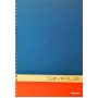 Daskalou Τετράδιο Σπιράλ 17 x 25 Simple 1 Θέμα 30 Φύλλων Daskalou Τετράδιο Σπιράλ 17 x 25 Simple 1 Θέμα 30 Φύλλων