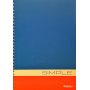 Daskalou Τετράδιο Σπιράλ 17 x 25 Simple 2 Θεμάτων 60 Φύλλων Daskalou Τετράδιο Σπιράλ 17 x 25 Simple 2 Θεμάτων 60 Φύλλων