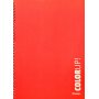 Daskalou Τετράδιο Σπιράλ Α4 Color Up 1 Θέμα 30 Φύλλων Daskalou Τετράδιο Σπιράλ Α4 Color Up 1 Θέμα 30 Φύλλων