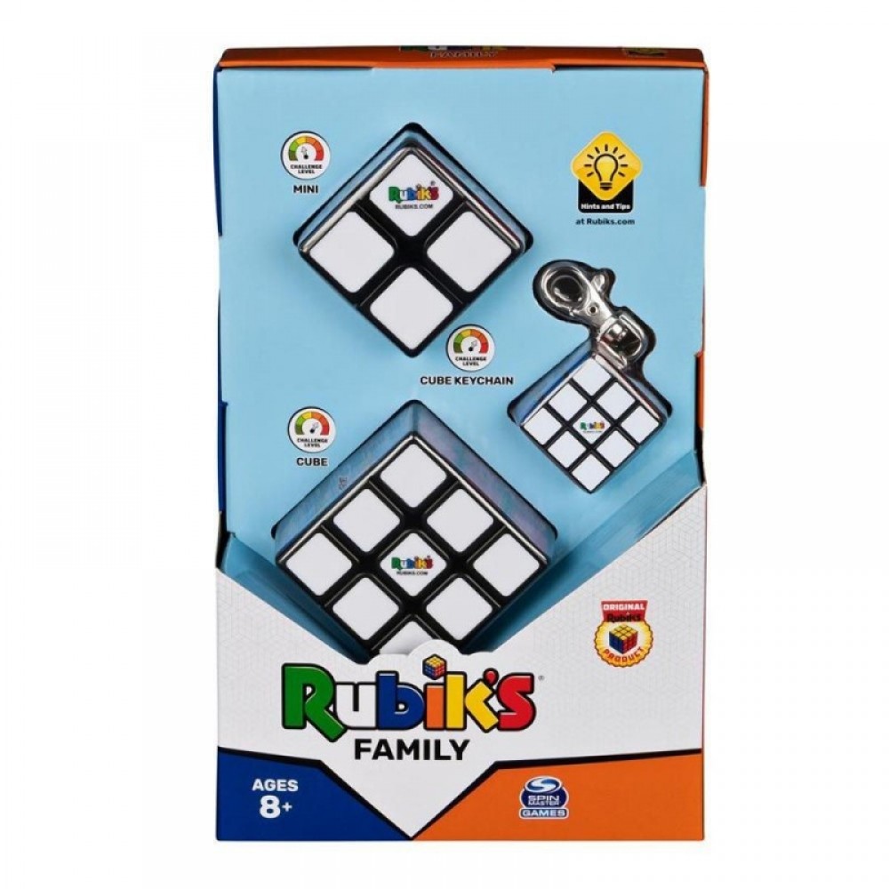 Spin Master Rubik's Cube: Οικογενειακή Συσκευασία Δώρου (6064015) Spin Master Rubik's Cube: Οικογενειακή Συσκευασία Δώρου (6064015)