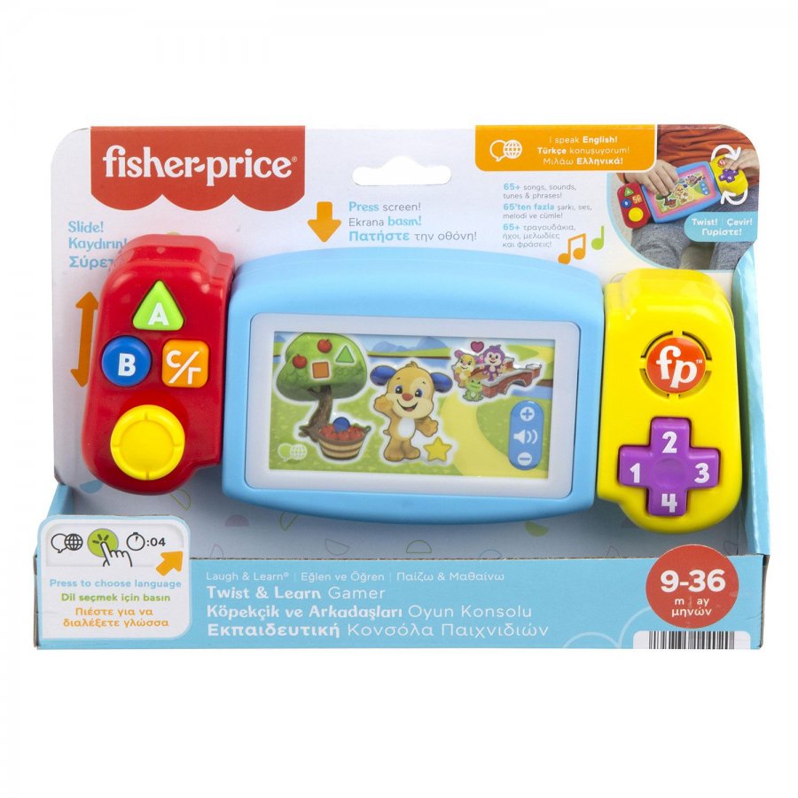 Fisher Price Εκπαιδευτική Κονσόλα Παιχνιδιών με Μουσική (HNL54) Fisher Price Εκπαιδευτική Κονσόλα Παιχνιδιών με Μουσική (HNL54)