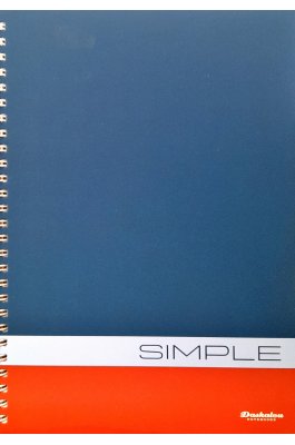 Daskalou Τετράδιο Σπιράλ 17 x 25 Simple 3 Θεμάτων 90 Φύλλων Daskalou Τετράδιο Σπιράλ 17 x 25 Simple 3 Θεμάτων 90 Φύλλων
