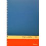Daskalou Τετράδιο Σπιράλ 17 x 25 Simple 3 Θεμάτων 90 Φύλλων Daskalou Τετράδιο Σπιράλ 17 x 25 Simple 3 Θεμάτων 90 Φύλλων