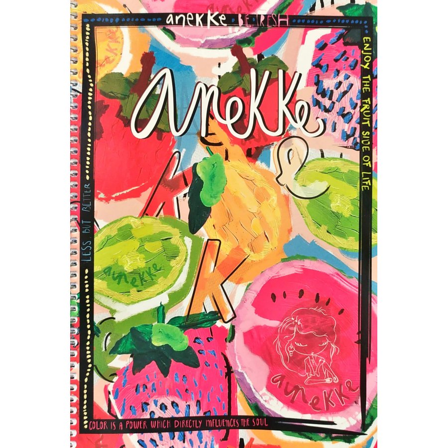 Anekke 17 x 25 Τετράδιo Σπιράλ 2 Θεμάτων 80 Φύλλων Anekke 17 x 25 Τετράδιo Σπιράλ 2 Θεμάτων 80 Φύλλων