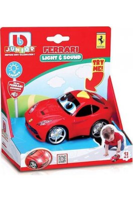 Bburago Junior Ferrari Light & Sounds 488 GTB/ F12 Berlinetta με Φως (81000)