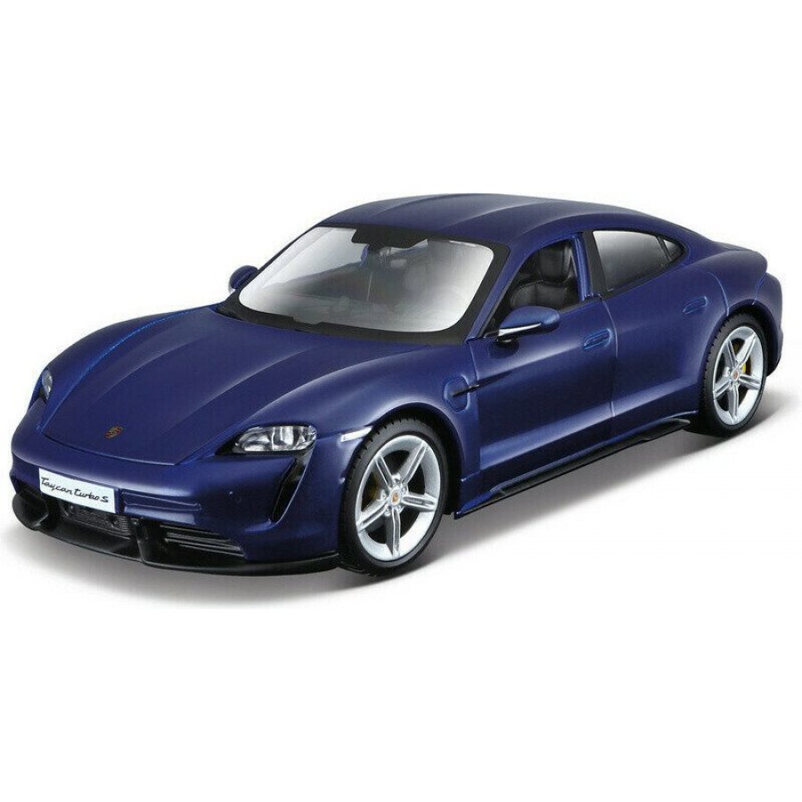 Bburago Porsche Taycan Turbo S Μπλε 1/24 (21098) Bburago Porsche Taycan Turbo S Μπλε 1/24 (21098)