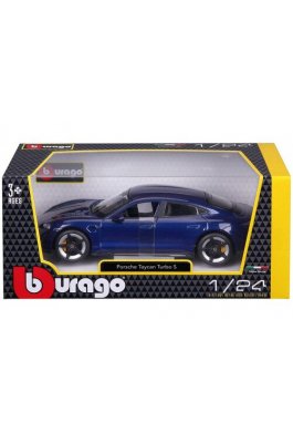 Bburago Porsche Taycan Turbo S Μπλε 1/24 (21098)