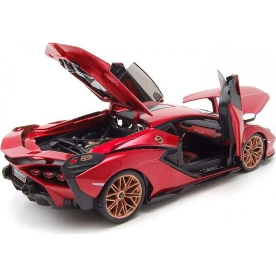 Bburago Lamborghini Sian FKP 37 Mat Κόκκινο 1/24 (21099) Bburago Lamborghini Sian FKP 37 Mat Κόκκινο 1/24 (21099)