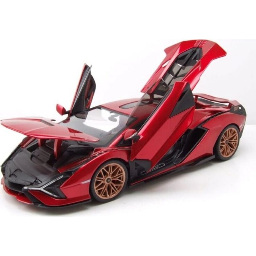 Bburago Lamborghini Sian FKP 37 Mat Κόκκινο 1/24 (21099) Bburago Lamborghini Sian FKP 37 Mat Κόκκινο 1/24 (21099)