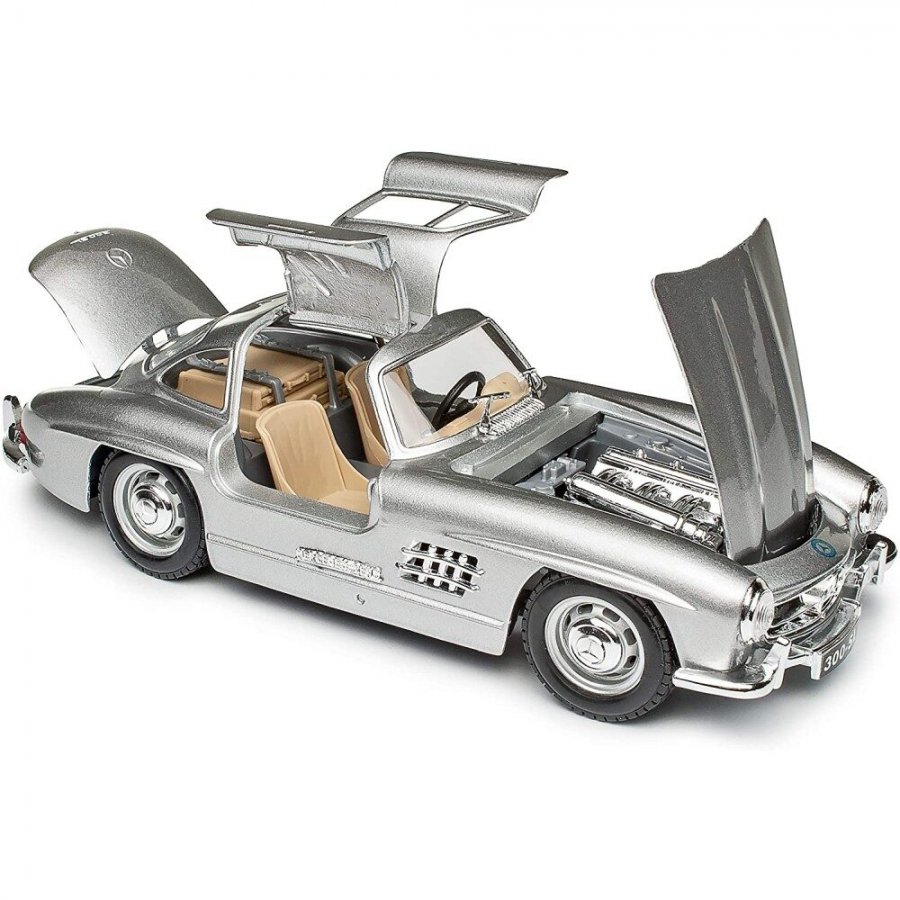 Bburago Mercedes Benz 300 SL 1954 Ασημί 1/24 (1822023) Bburago Mercedes Benz 300 SL 1954 Ασημί 1/24 (1822023)