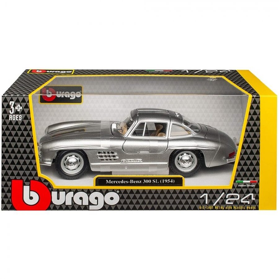 Bburago Mercedes Benz 300 SL 1954 Ασημί 1/24 (1822023) Bburago Mercedes Benz 300 SL 1954 Ασημί 1/24 (1822023)
