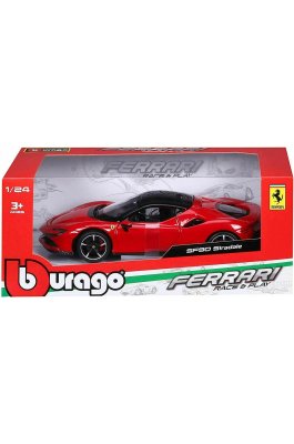 Bburago Αυτοκινητάκι Ferrari SF90 Stradale Κόκκινη (26028)