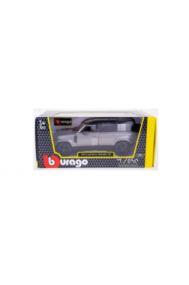 Bburago Αυτοκινητάκι Land Rover Defender 110 Ασημί 1/24 (21101)
