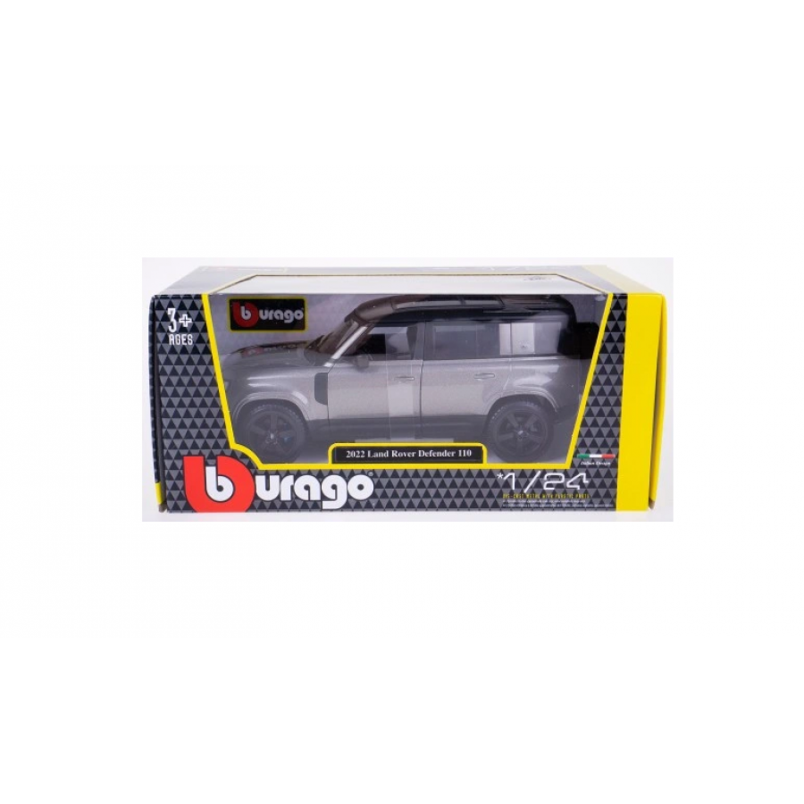 Bburago Αυτοκινητάκι Land Rover Defender 110 Ασημί 1/24 (21101) Bburago Αυτοκινητάκι Land Rover Defender 110 Ασημί 1/24 (21101)