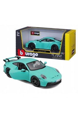 Bburago Αυτοκινητάκι Porsche 911 GT3 Πράσινο 1/24 (21104) Bburago Αυτοκινητάκι Porsche 911 GT3 Πράσινο 1/24 (21104)