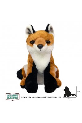 Wild Planet Λούτρινο All About Nature Αλεπού 27cm (K8349)